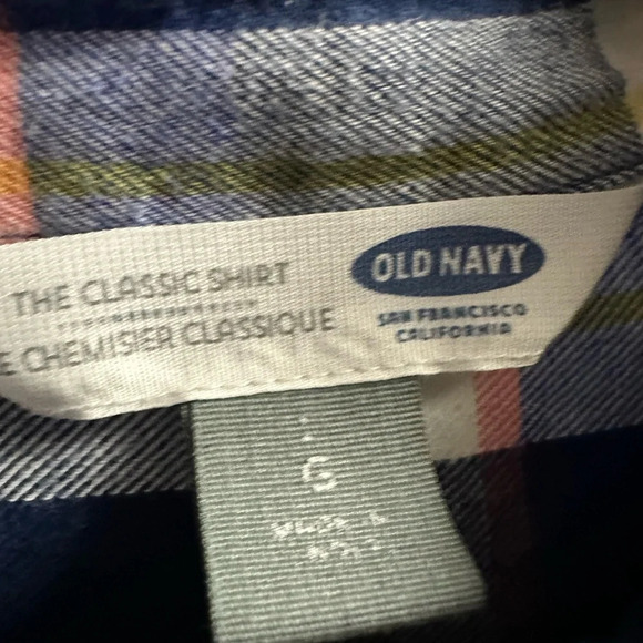 Old Navy Plaid Button Shirt for Women, large - Picture 4 of 4